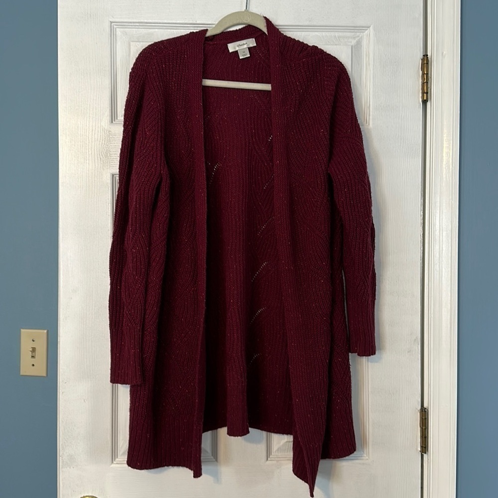 Cj Banks womens cardigan; size 1X
